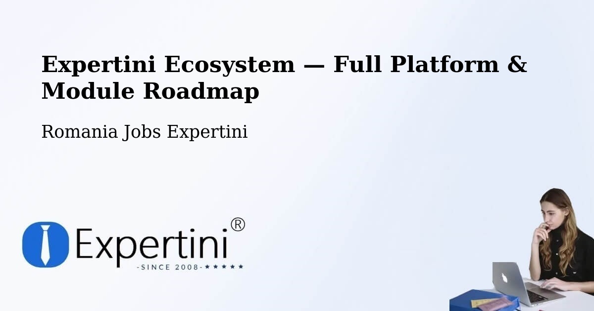 Expertini Ecosystem — Full Platform & Module Roadmap – Constanţa